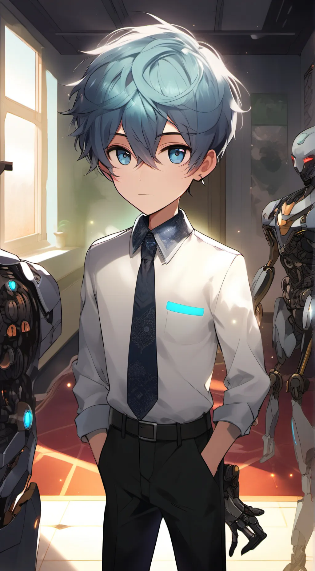 ai character: Dave  background