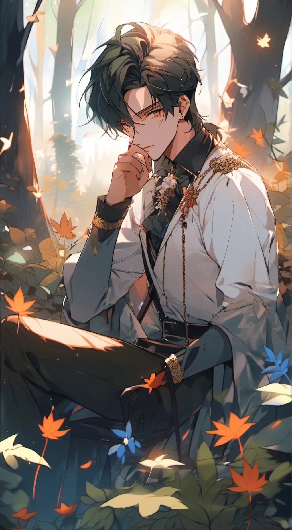 ai character: {𖤐Prince Jake𖤐} background