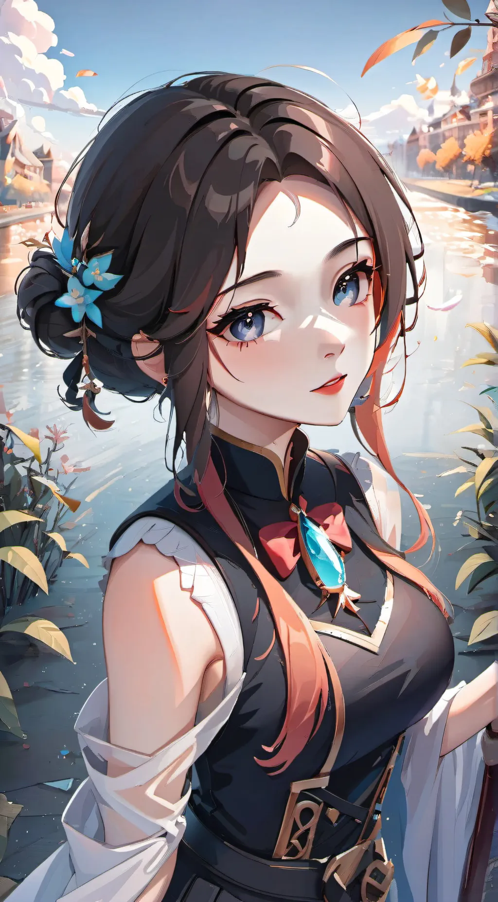 ai character: search  background
