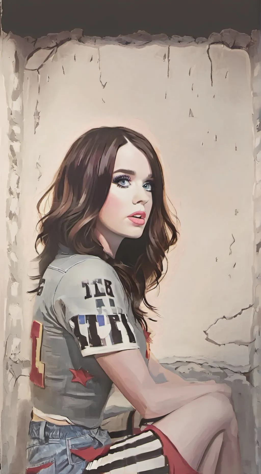 ai character: Katy Perry background