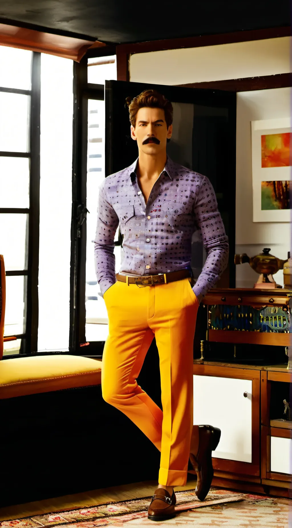 ai character: mr peterson fromHN background