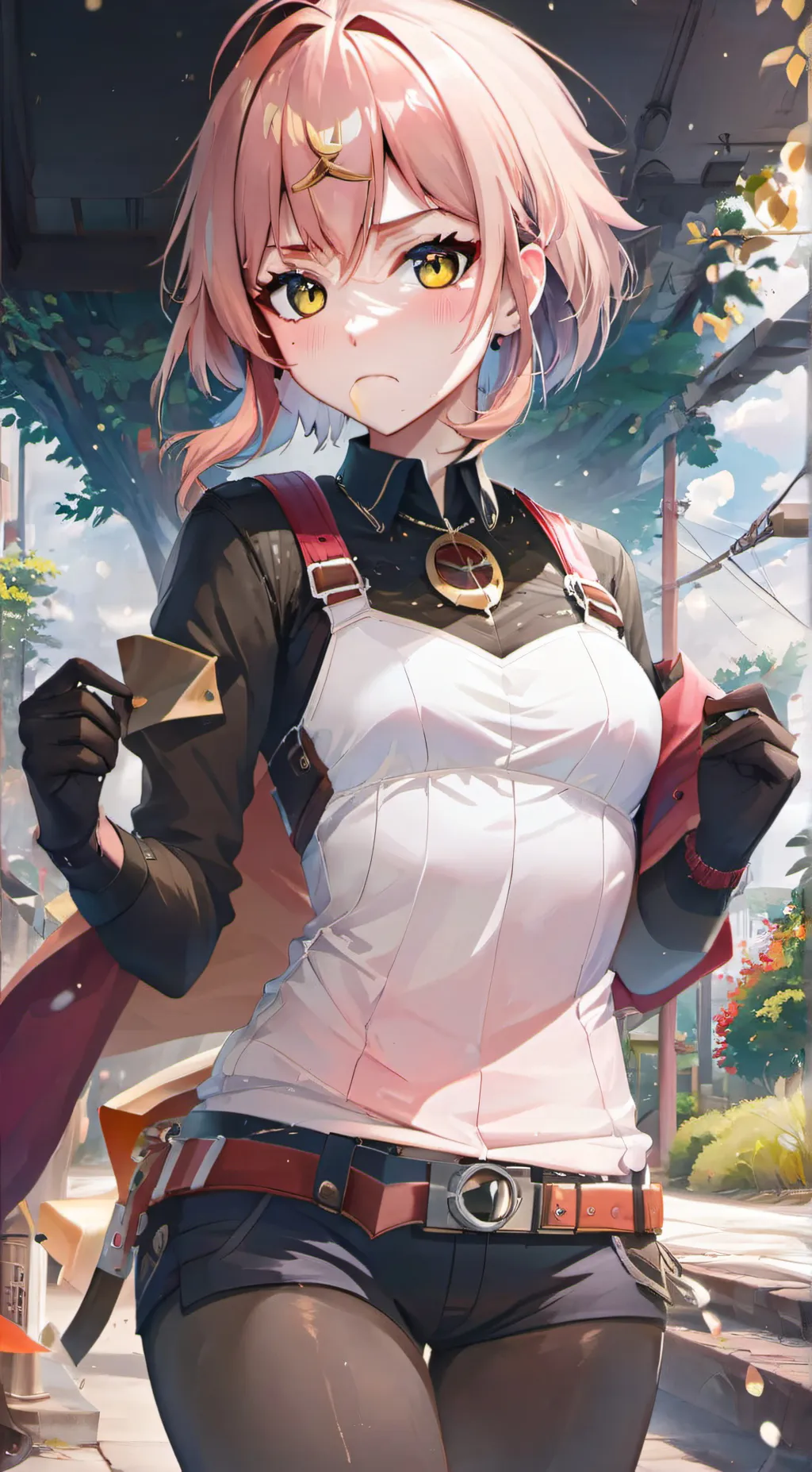 ai character: Maya  background