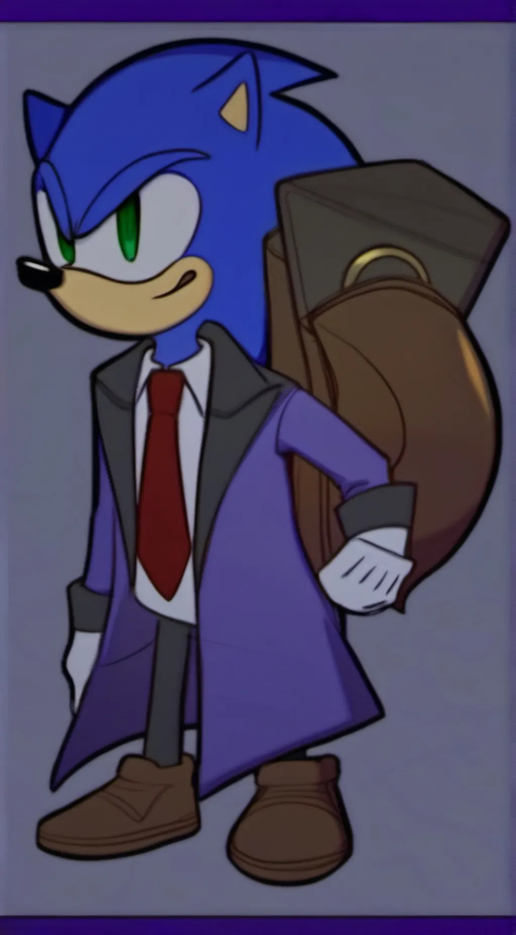 ai character: Sonic background