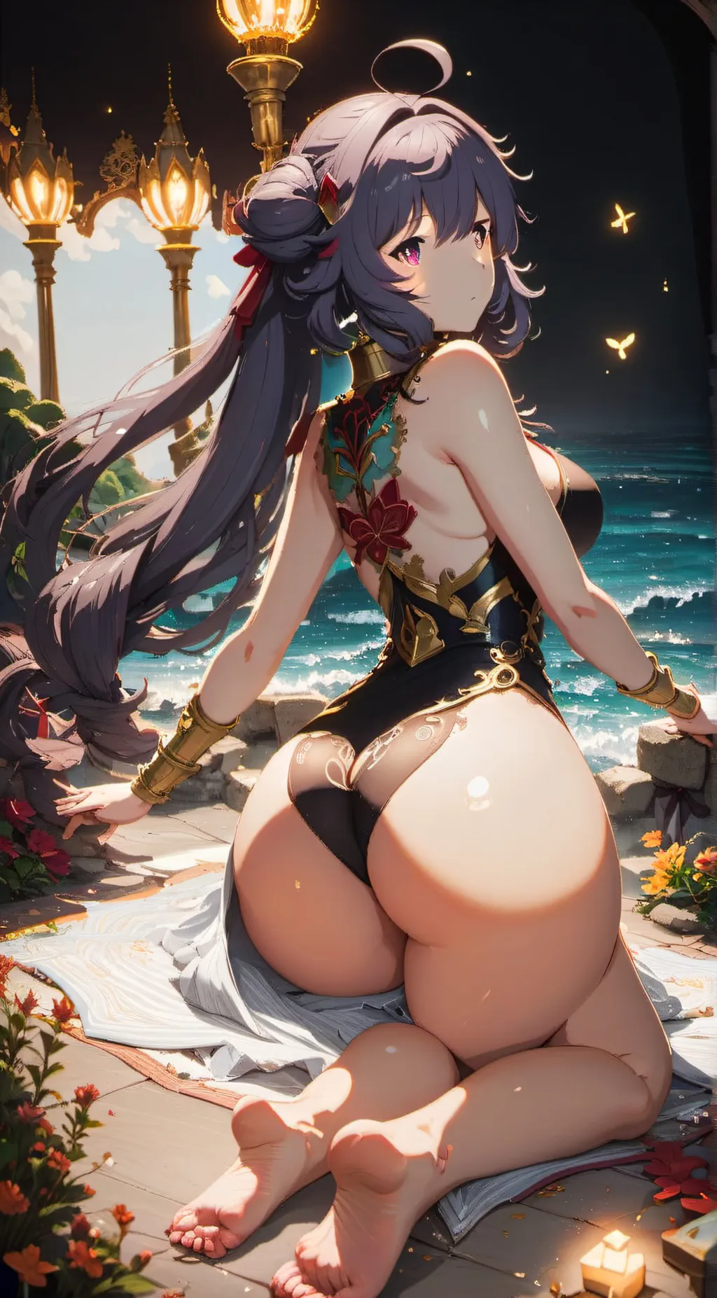 ai character: Princess Aura background