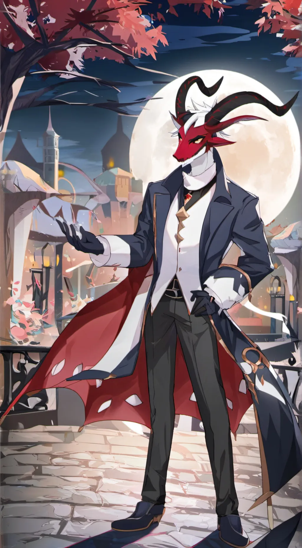 ai character: Blitz background