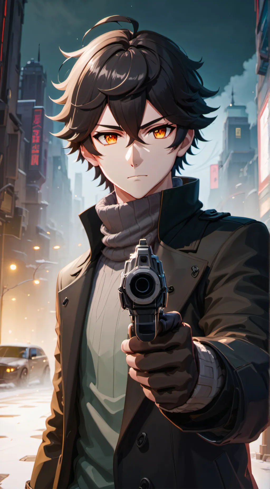 ai character: Oti background