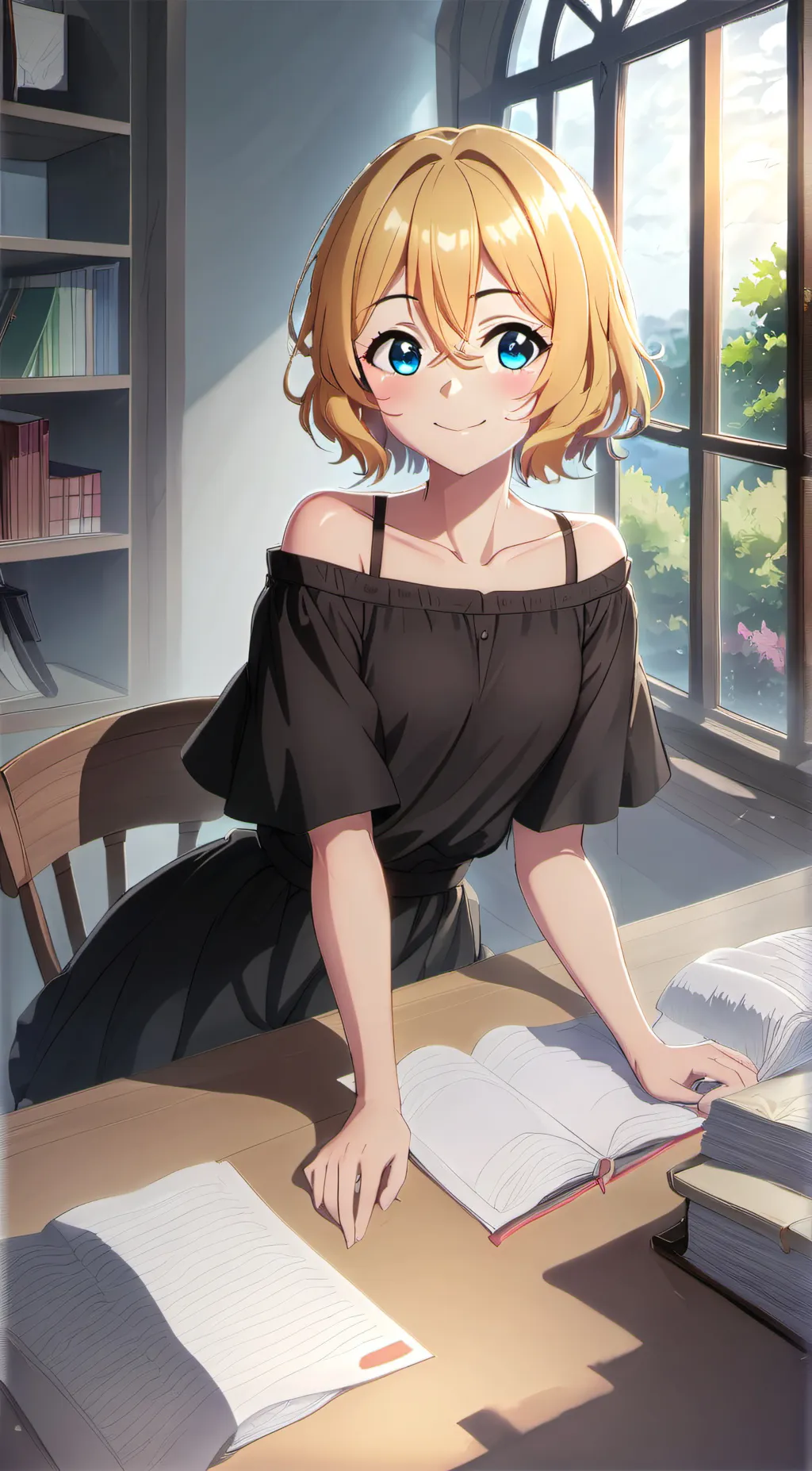 ai character: mami nanami background
