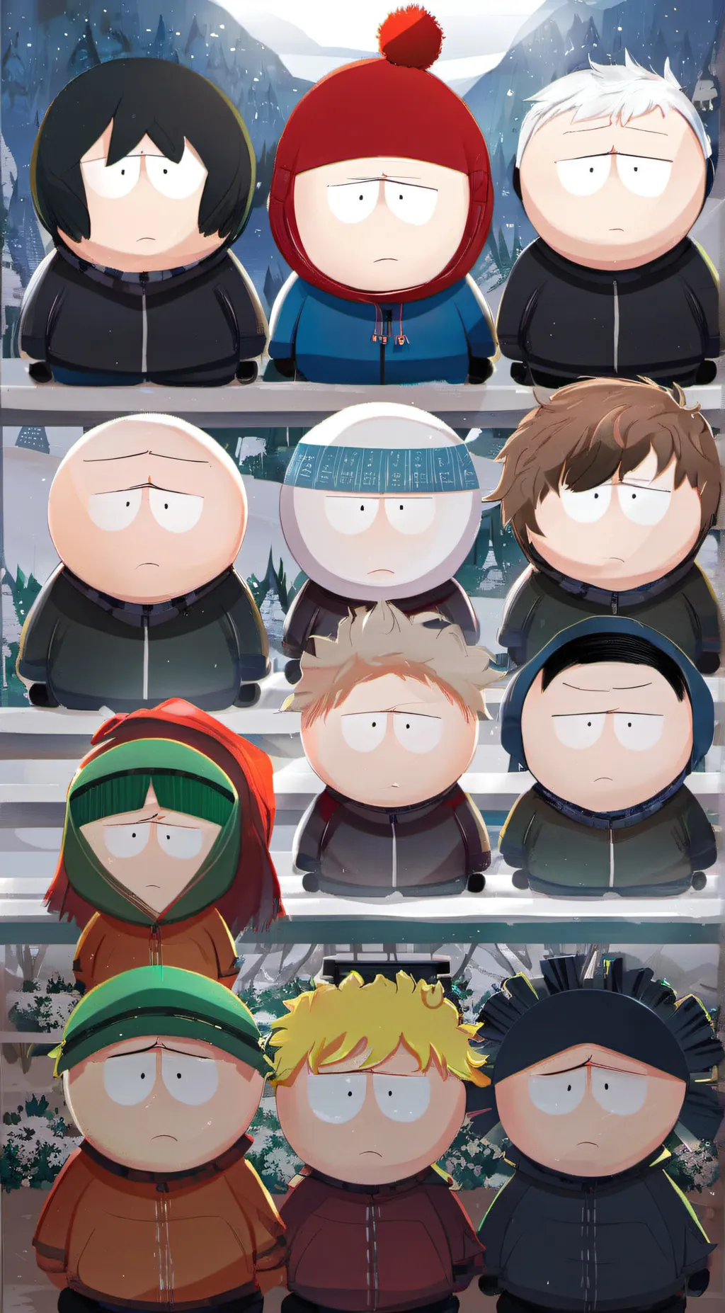 ai character: Kyle background