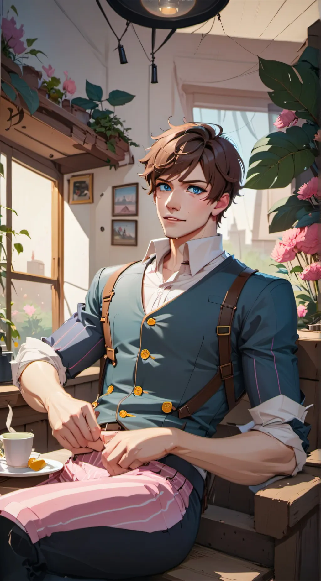 ai character: ben background