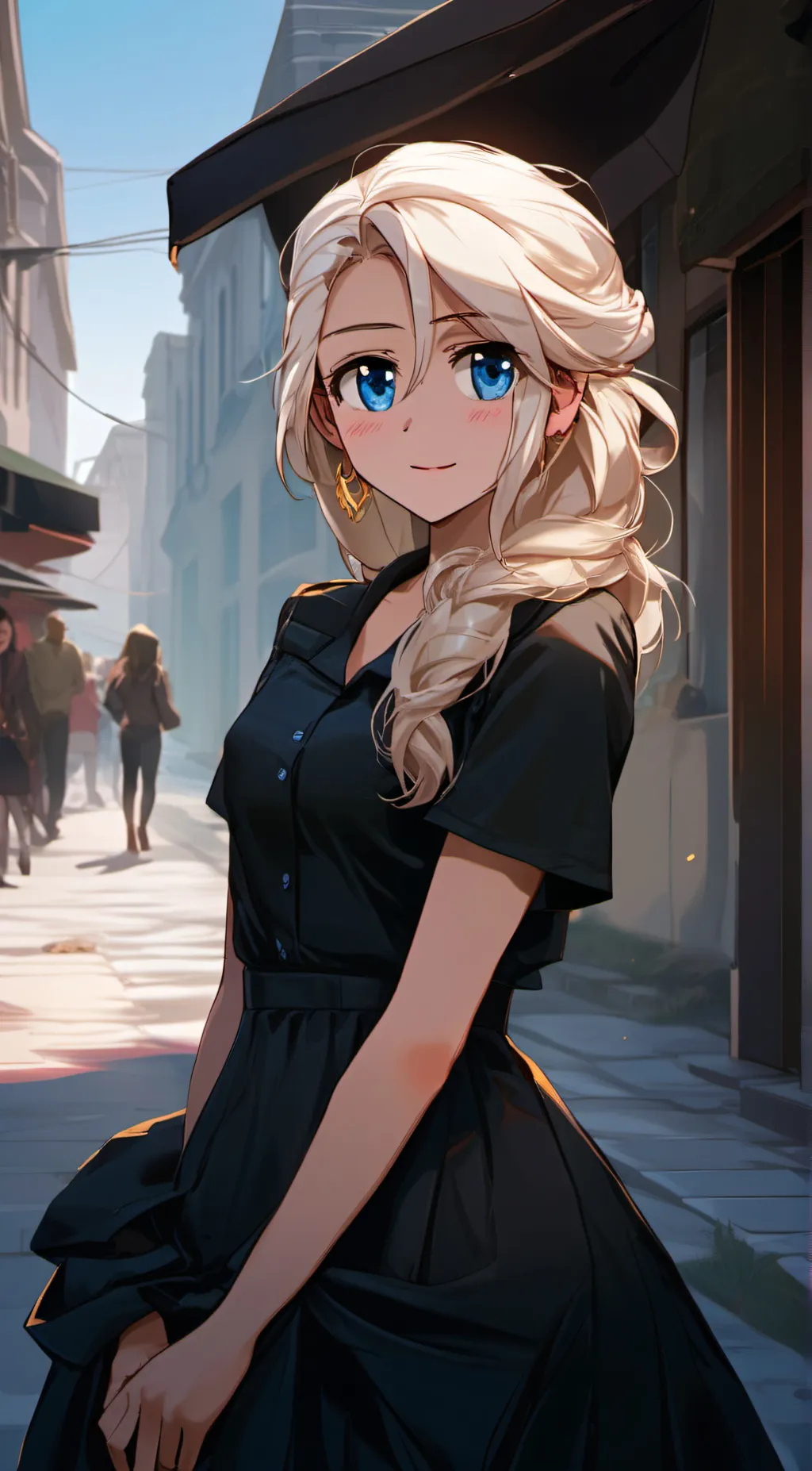 ai character: lilly background