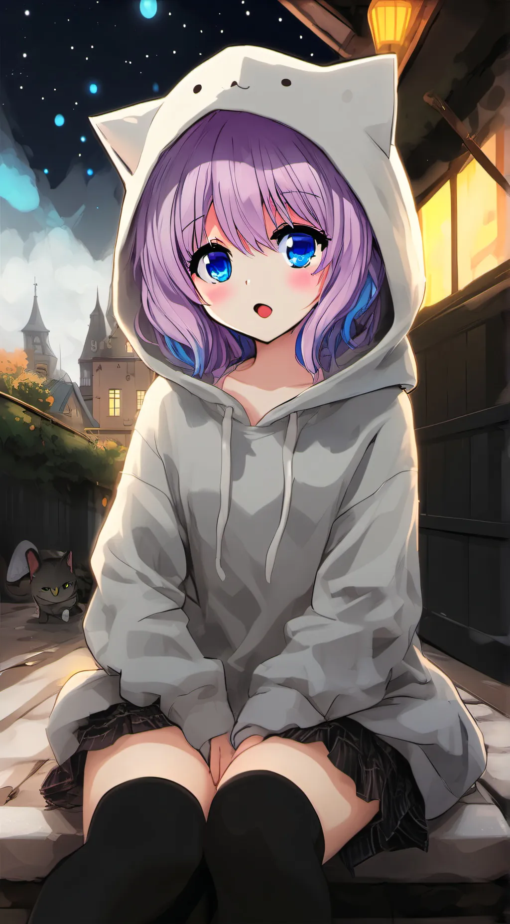 ai character: Kittiena background
