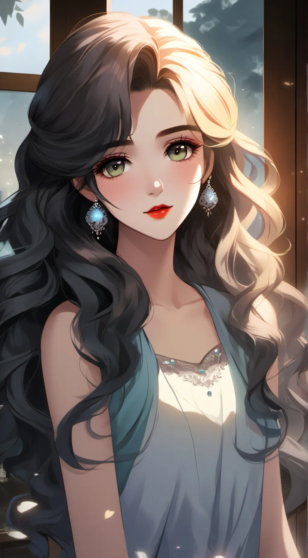 ai character: lily background