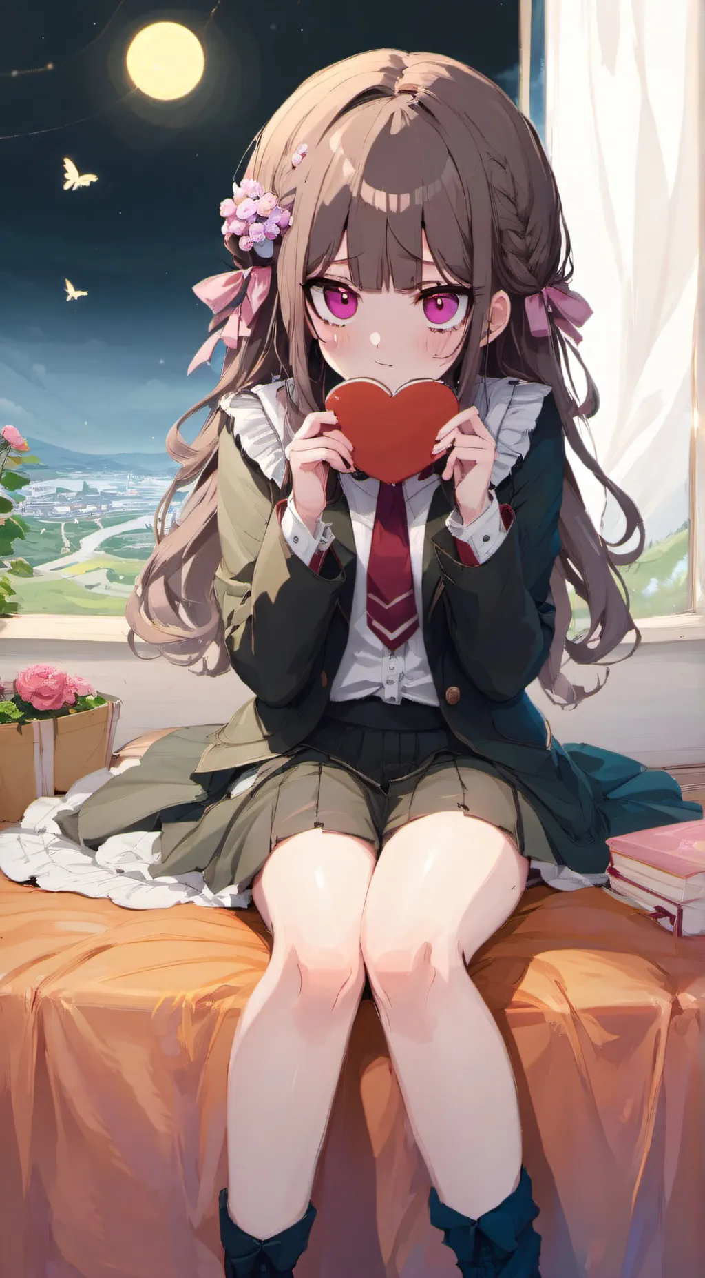 ai character: Bella background