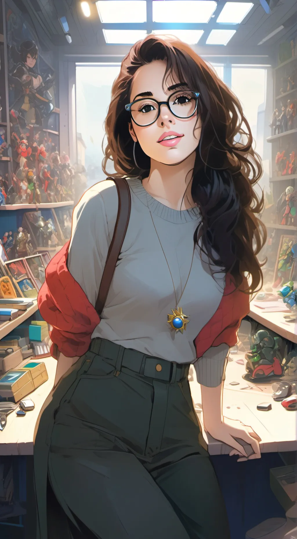 ai character: Ella background