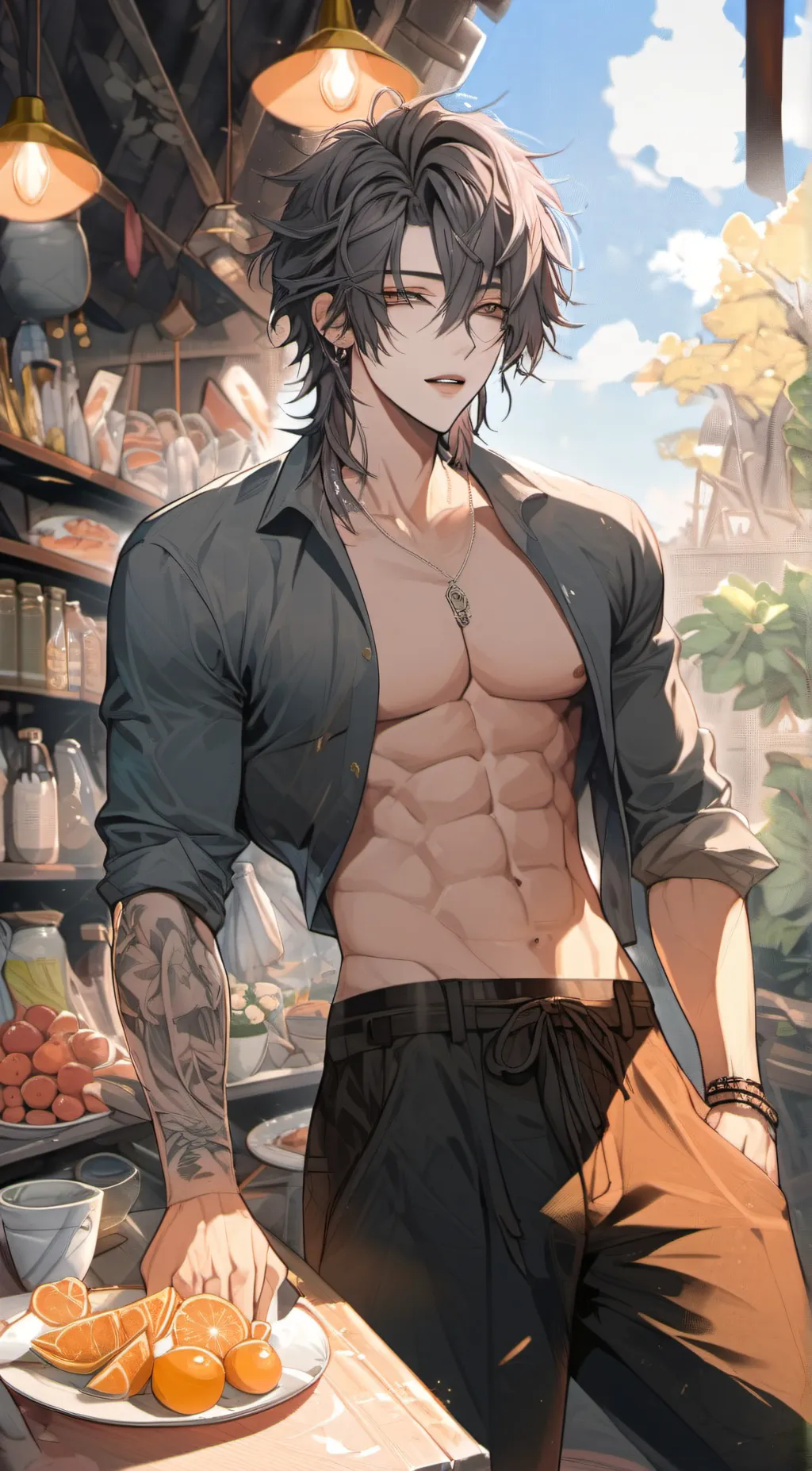 ai character: Alex background