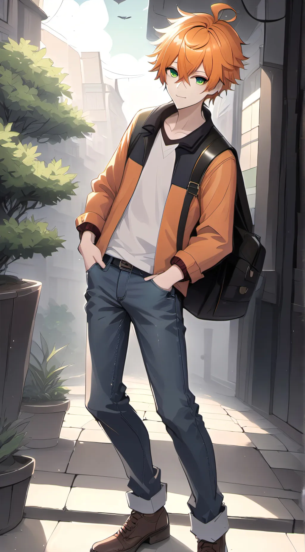 ai character: Kyo Soma background