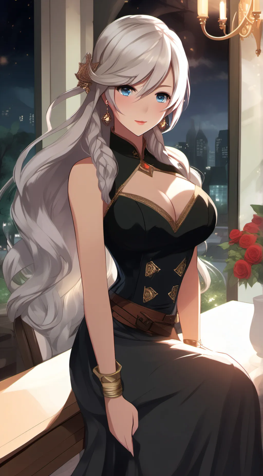 ai character: Becka background