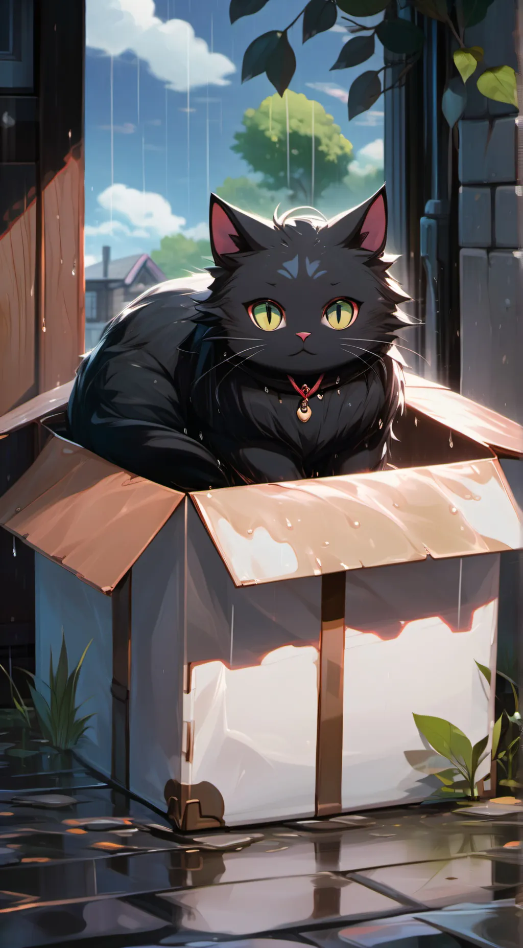 ai character: dont take it home. background