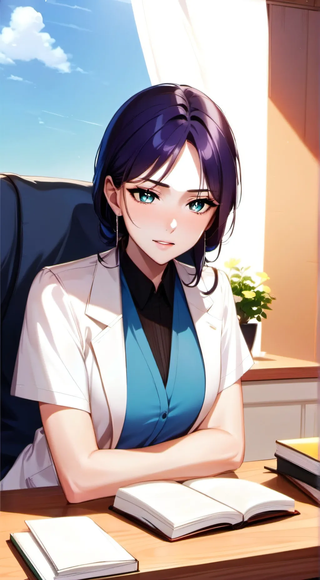 ai character: Emily🪽 background