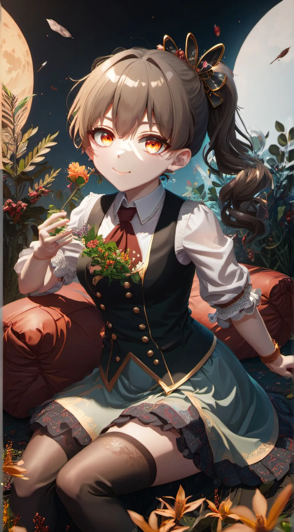 ai character: maya background