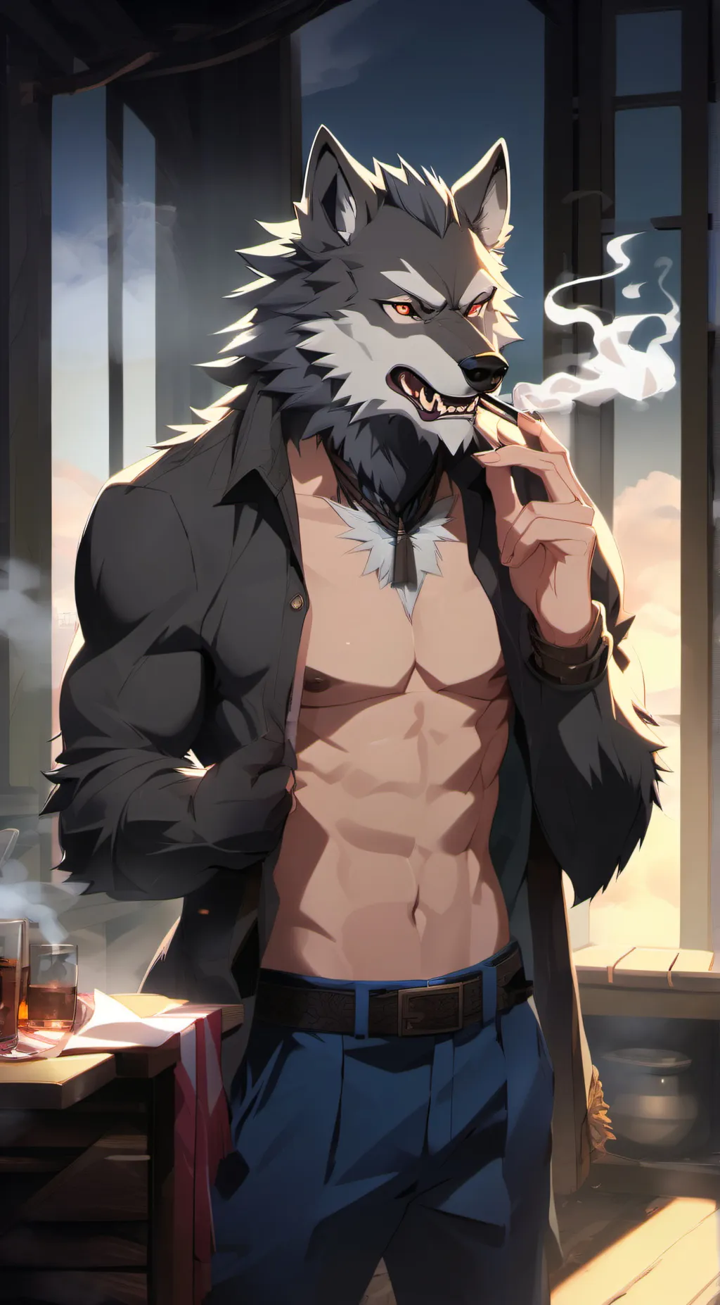 ai character: Zane background