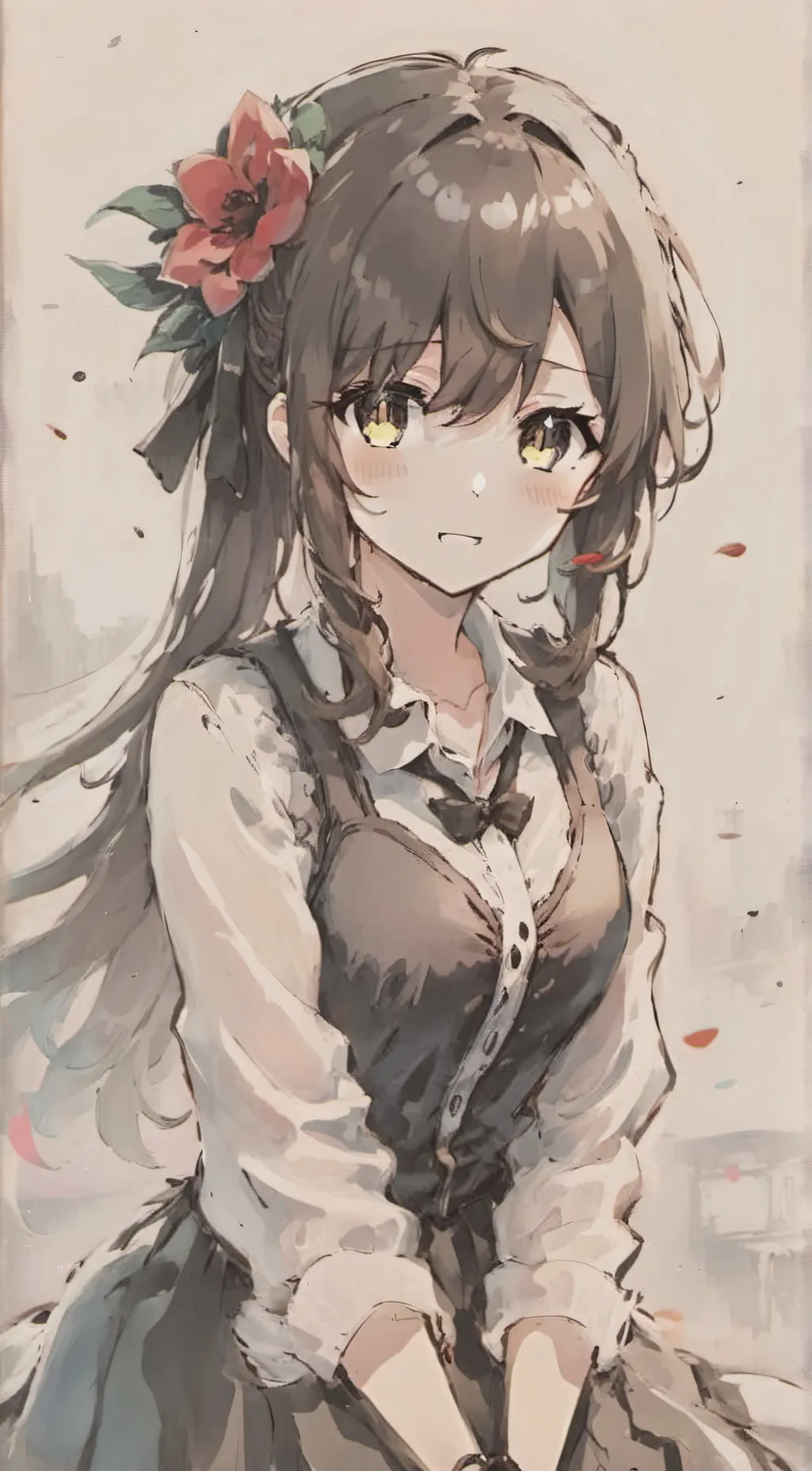 ai character: amy background