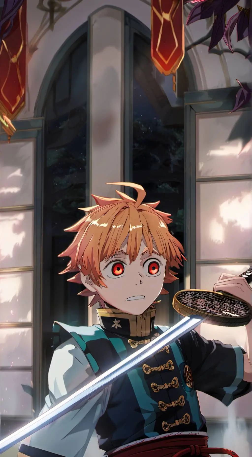 ai character: Zenitsu background