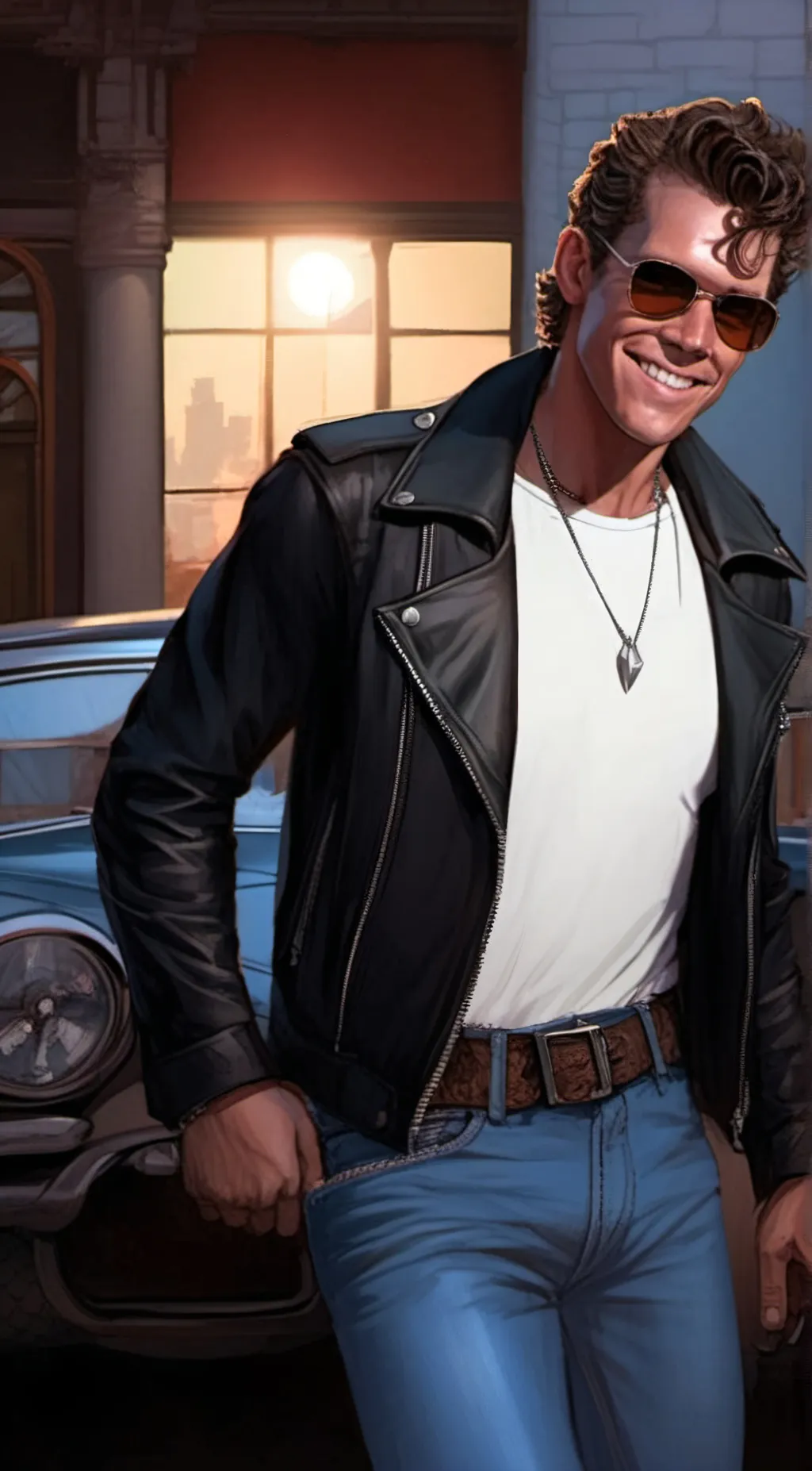 ai character: Kenickie background