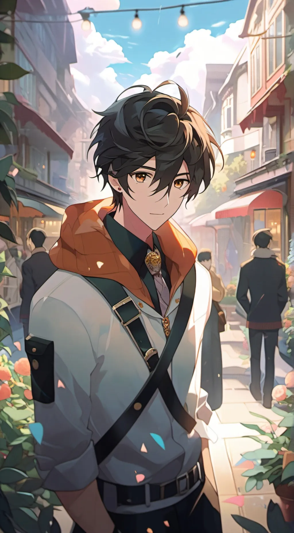 ai character: ❤Arther❤ background