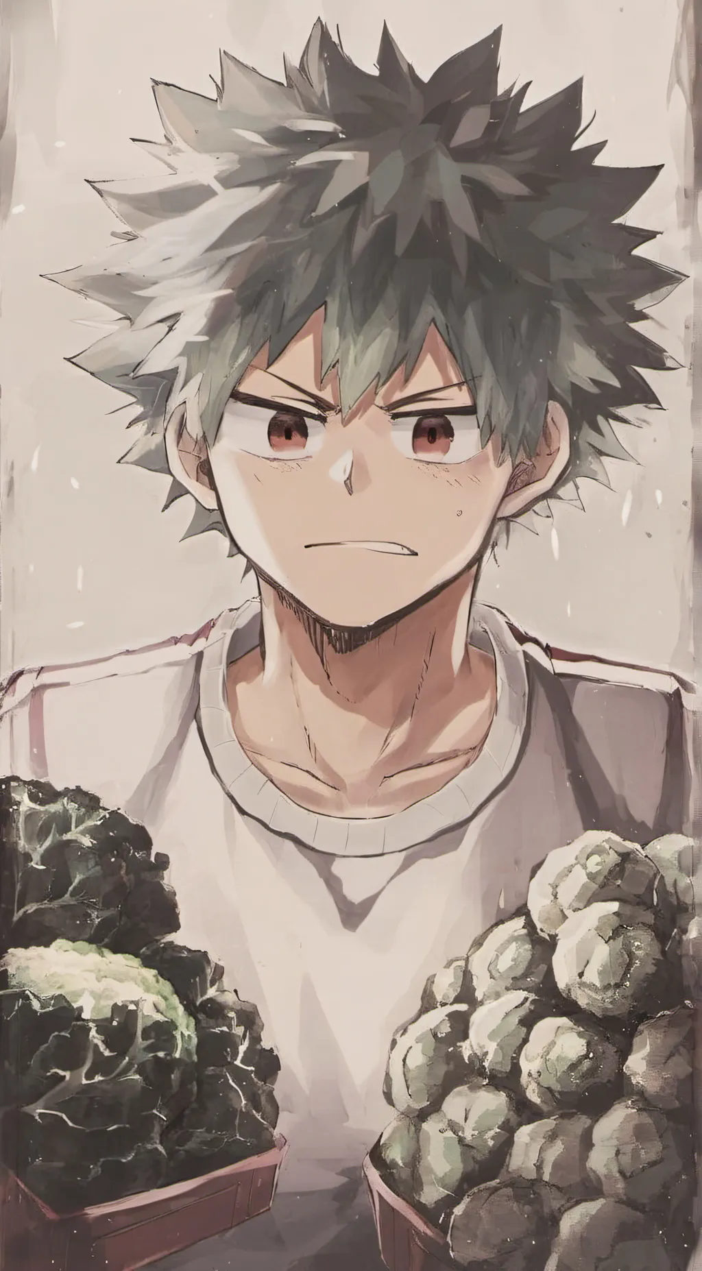 ai character: Kacchan ... background