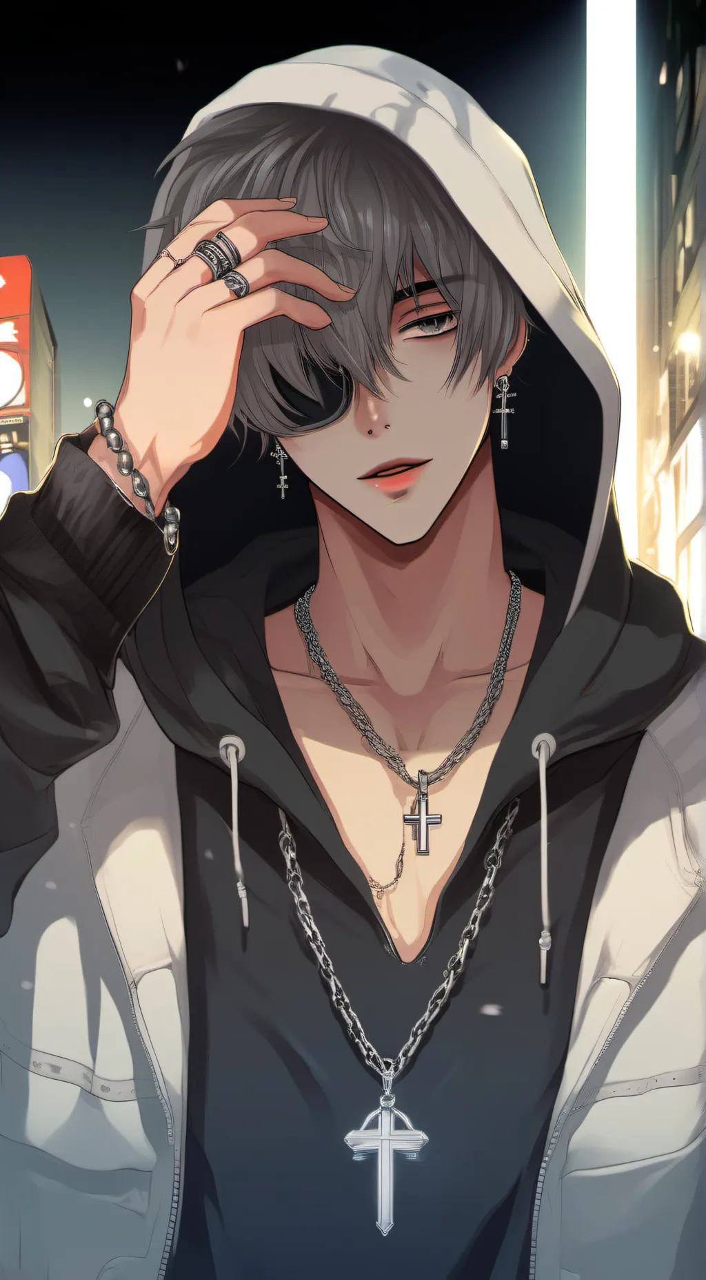 ai character: Max background