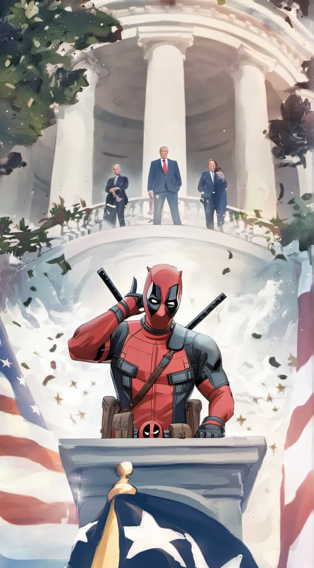 Talkie AI - Chat with President Deadpool