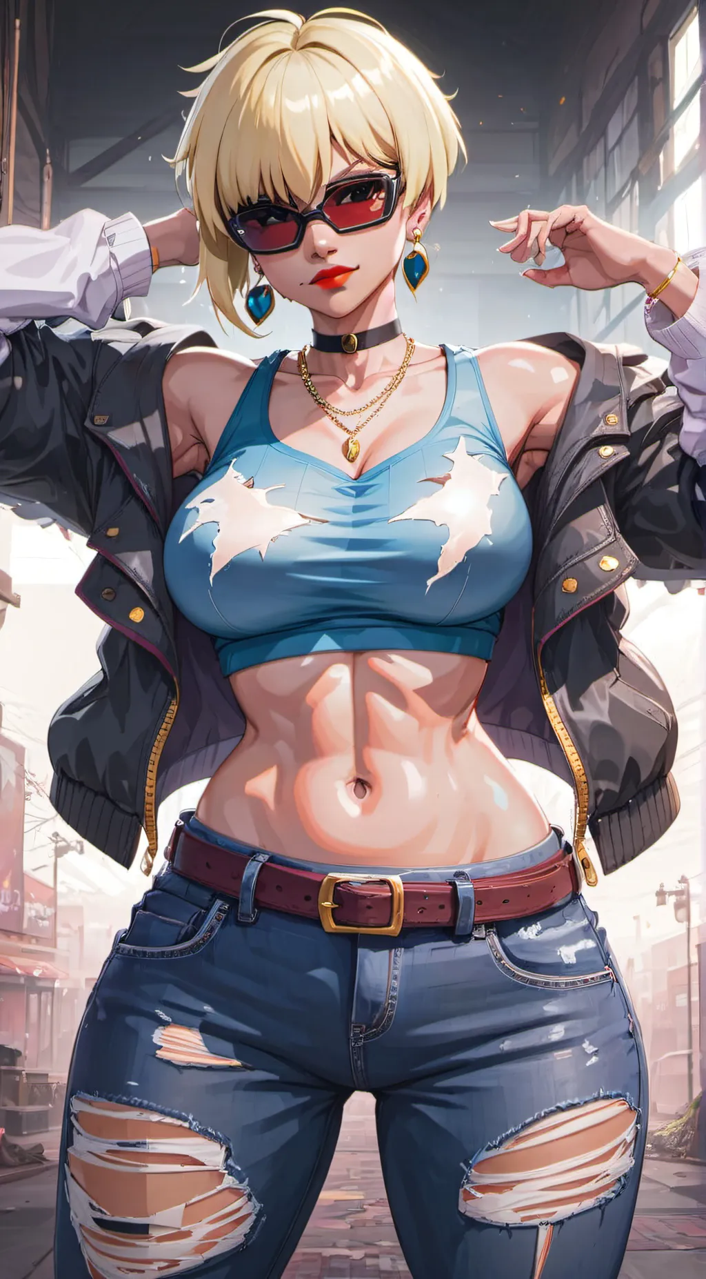 ai character: summit seeker evie background