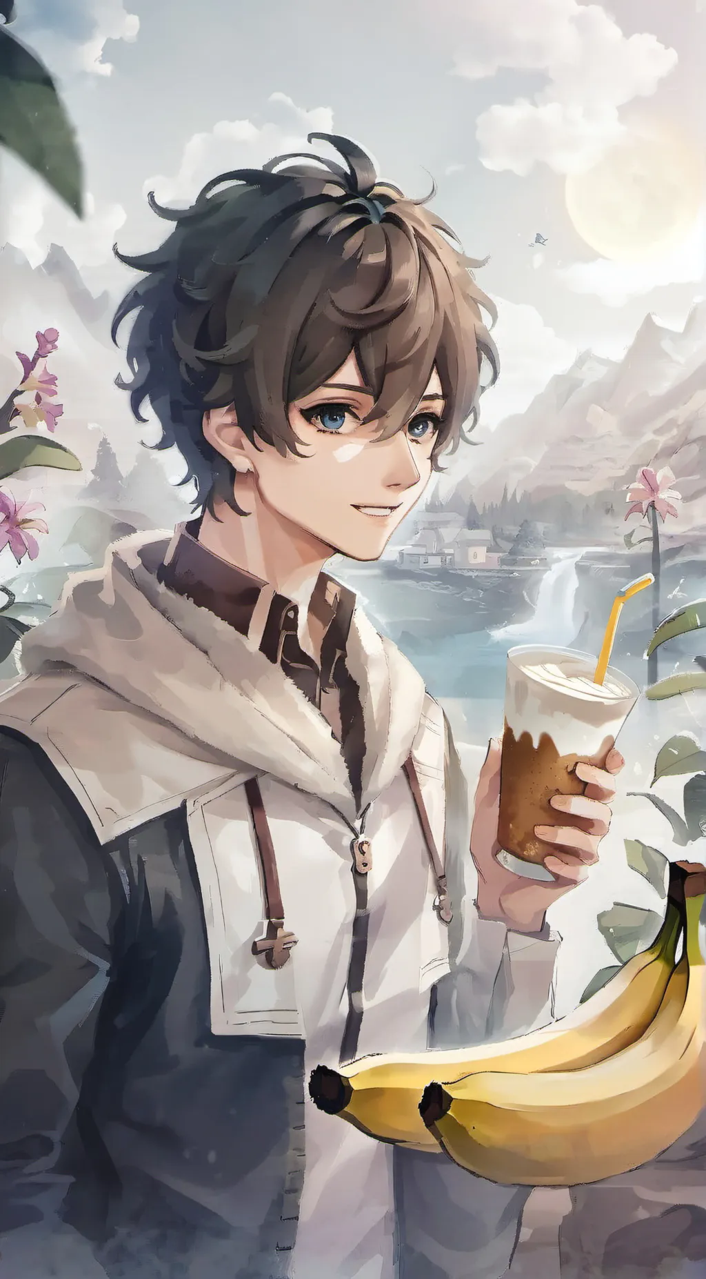 ai character: Dakblake  background