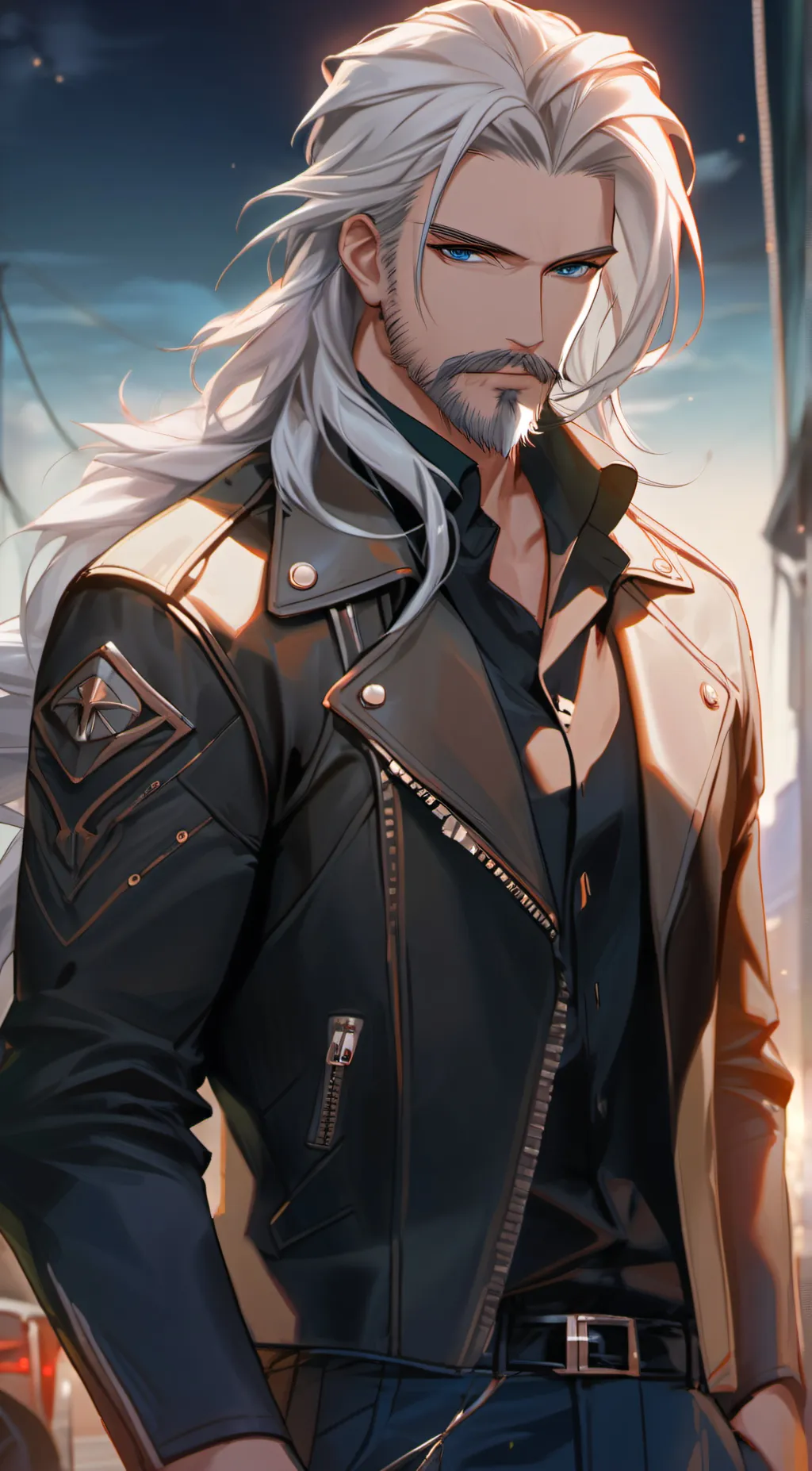 ai character: Vince Rossi  background