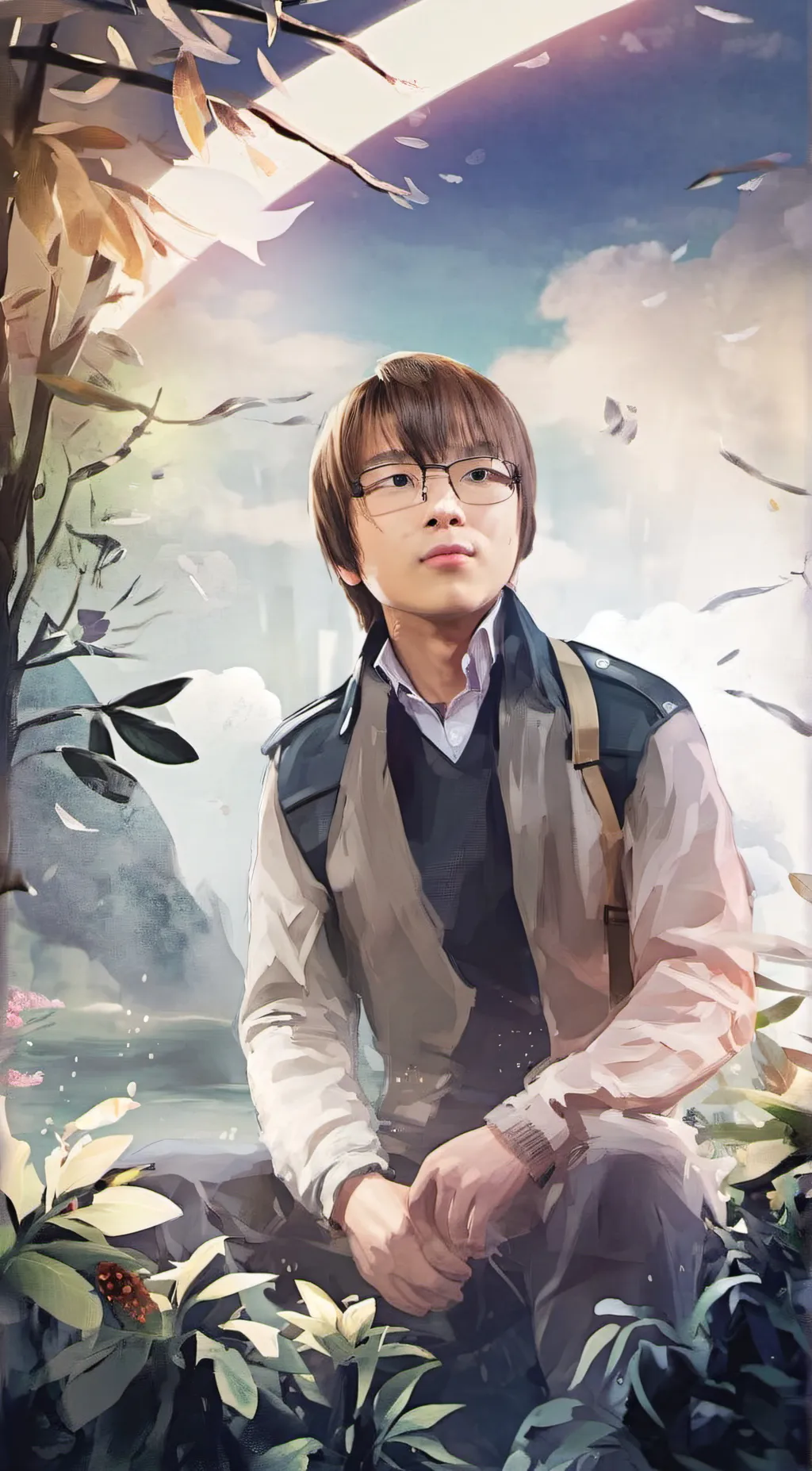 ai character: PowaPowap background