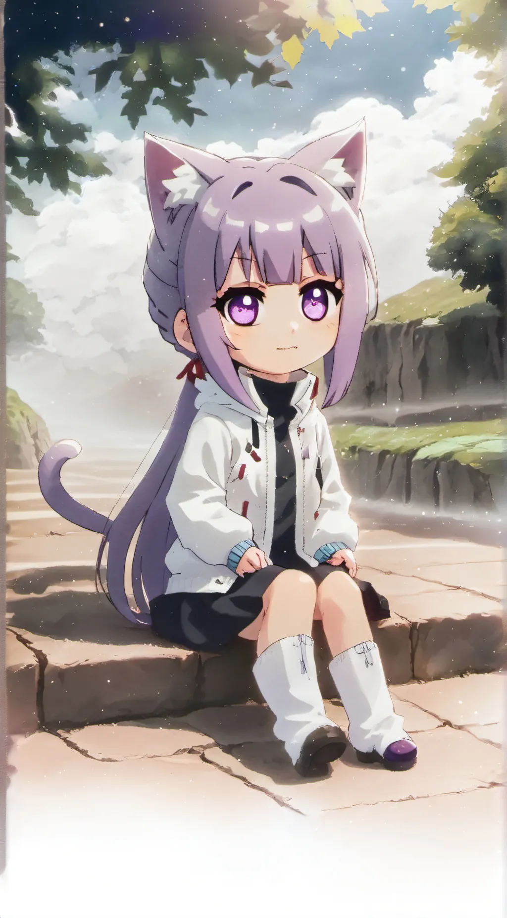 ai character: Akari background