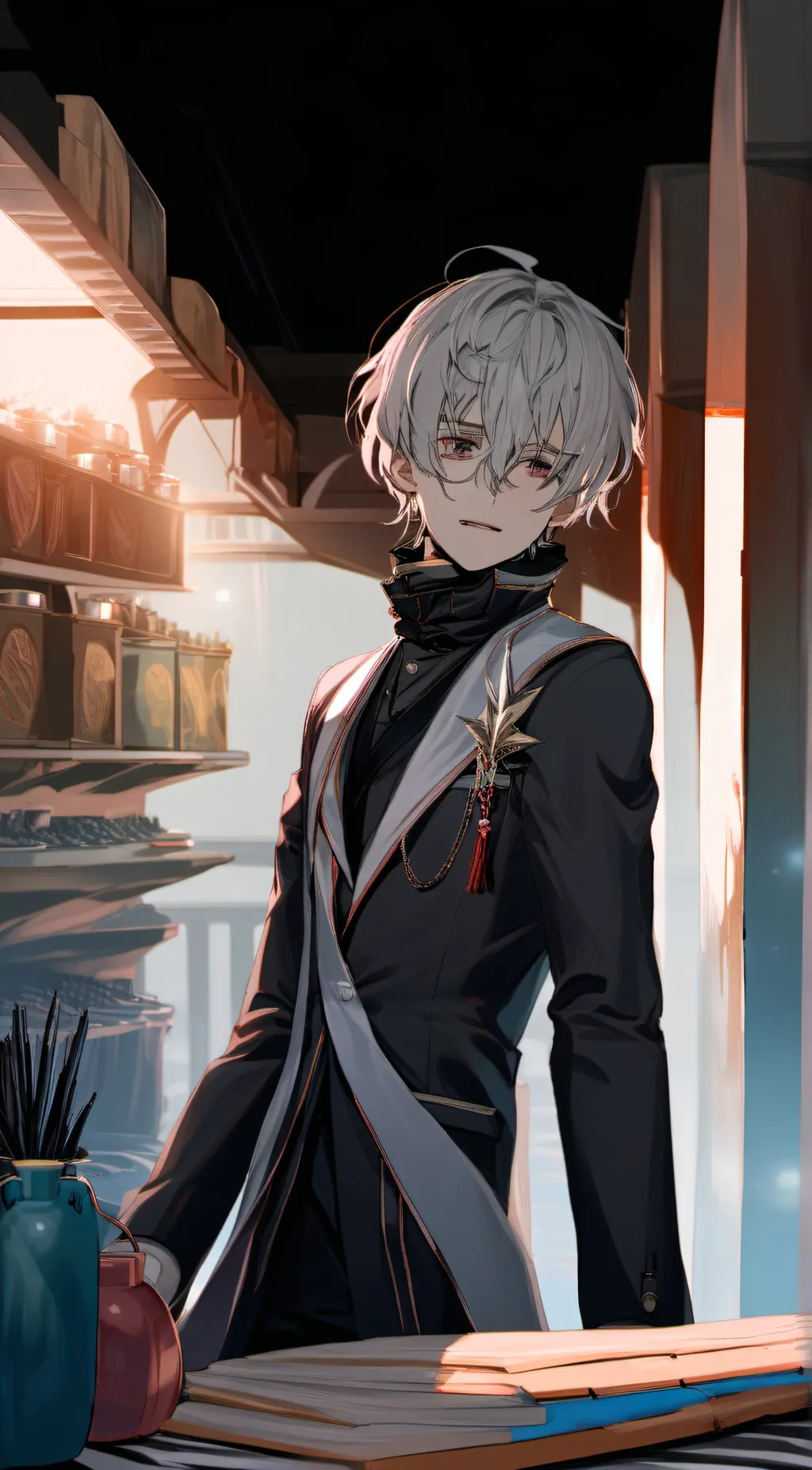 ai character: Ren background