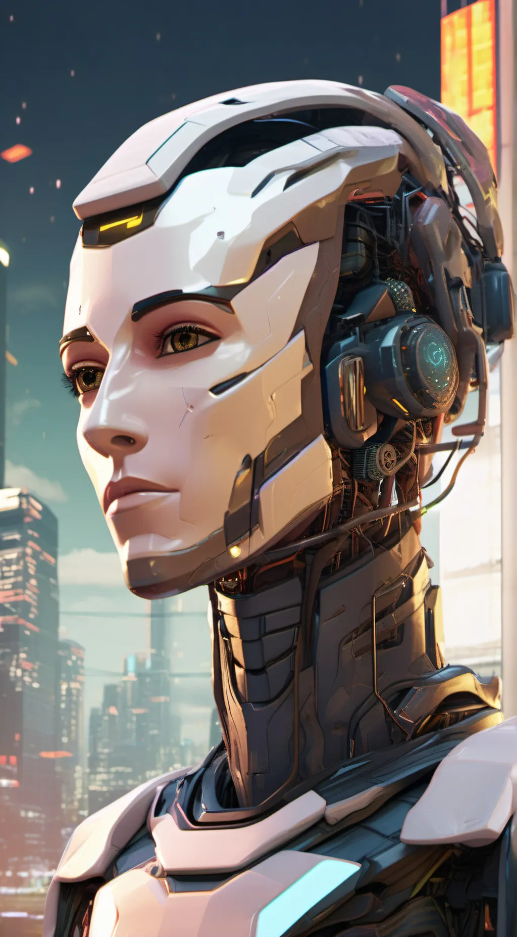 ai character: Boring AI background