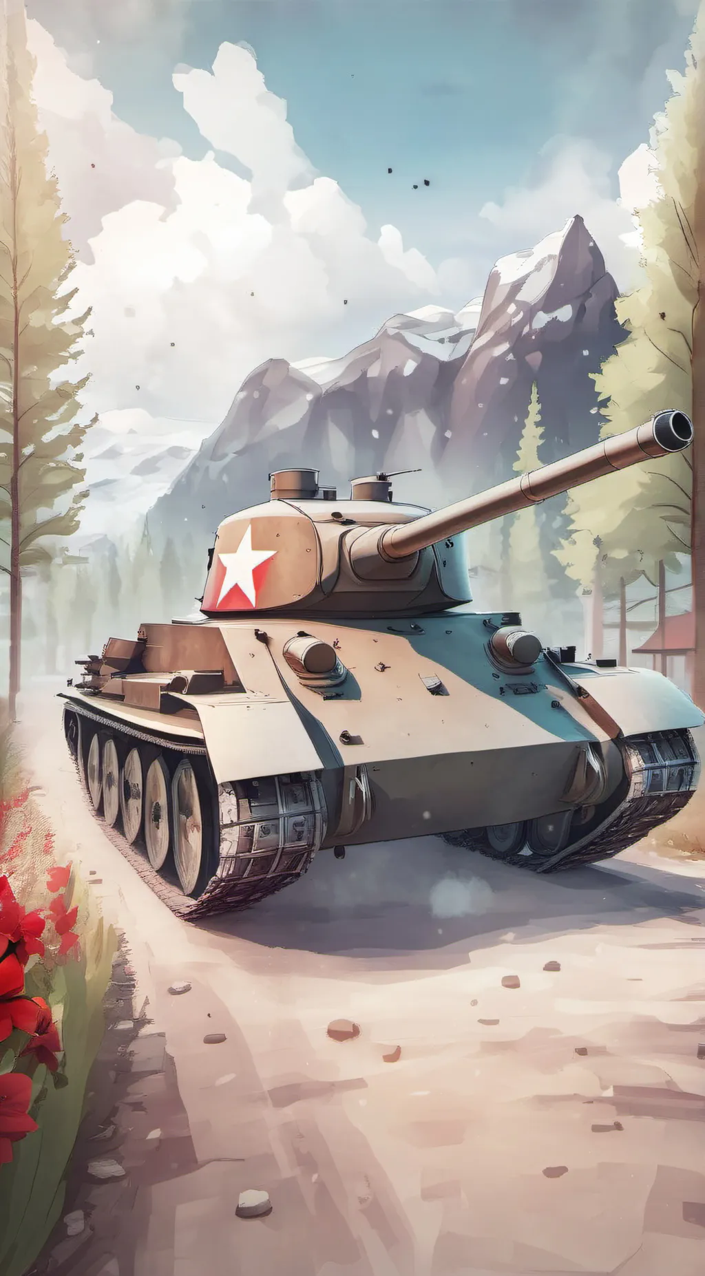 ai character: cade background