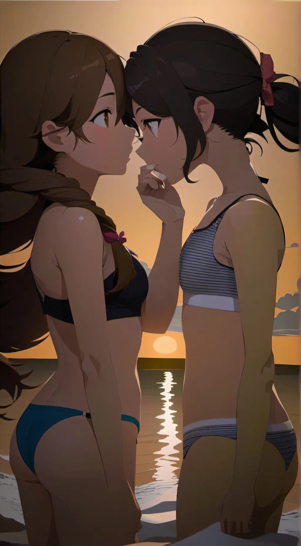 ai character: Asia and Beth background