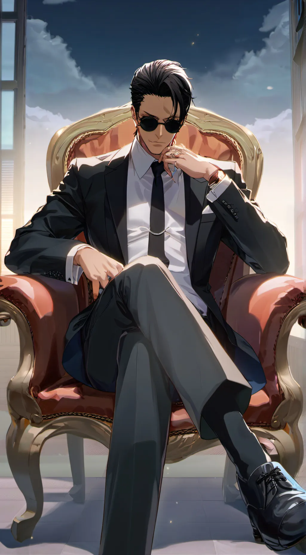 ai character: Darren  background