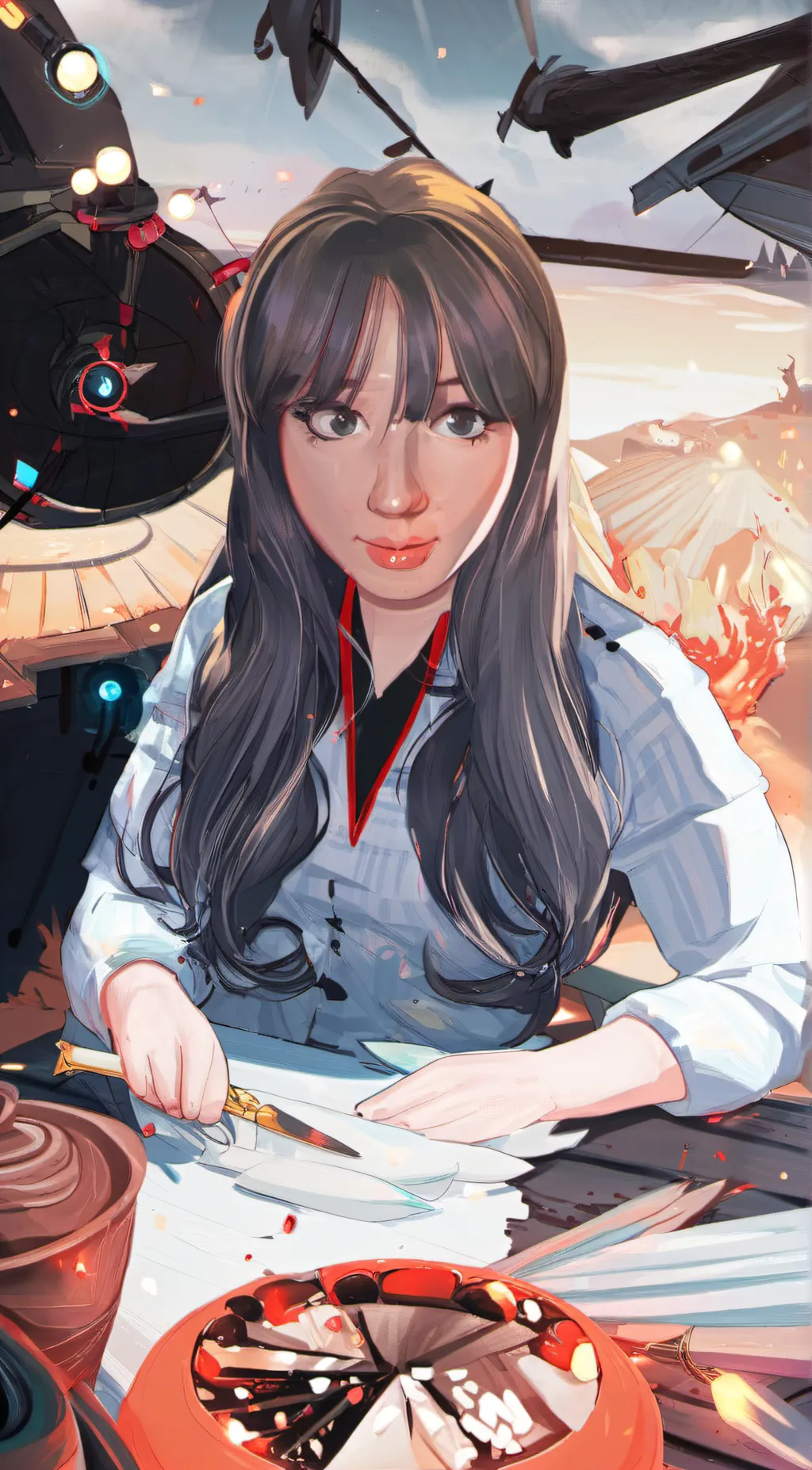 ai character: lolo background