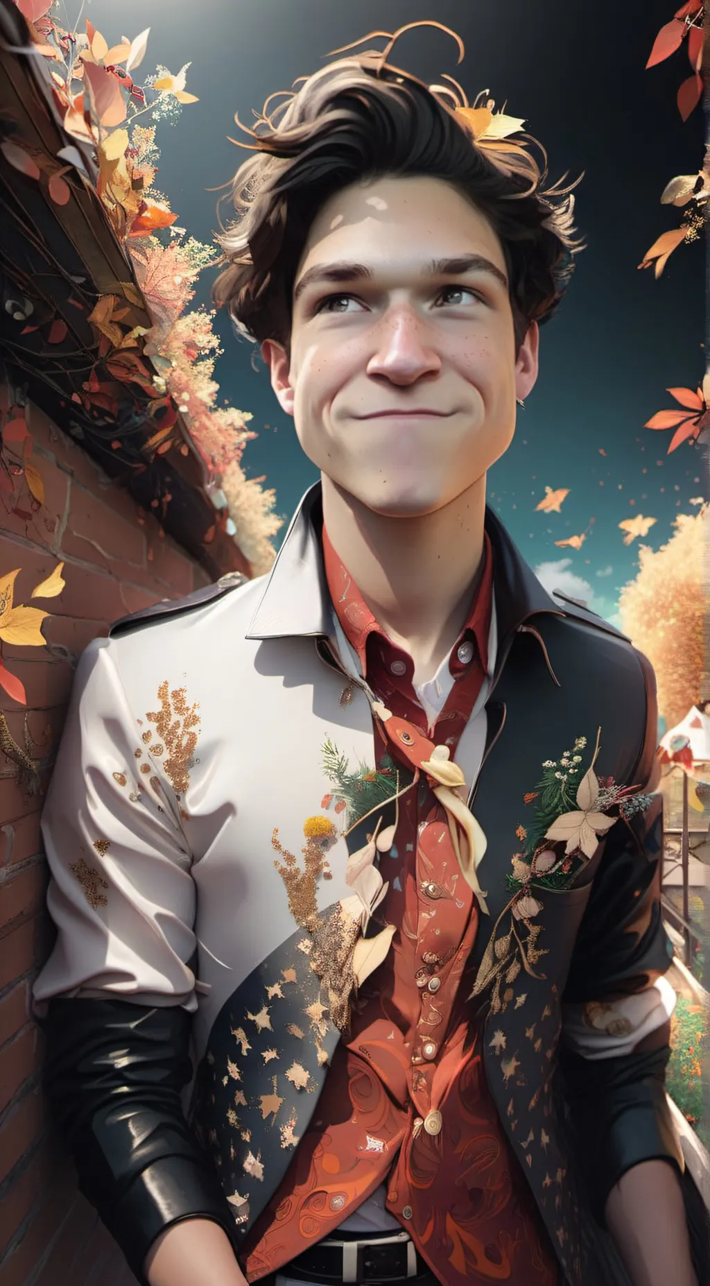 ai character: Chase Hudson  background