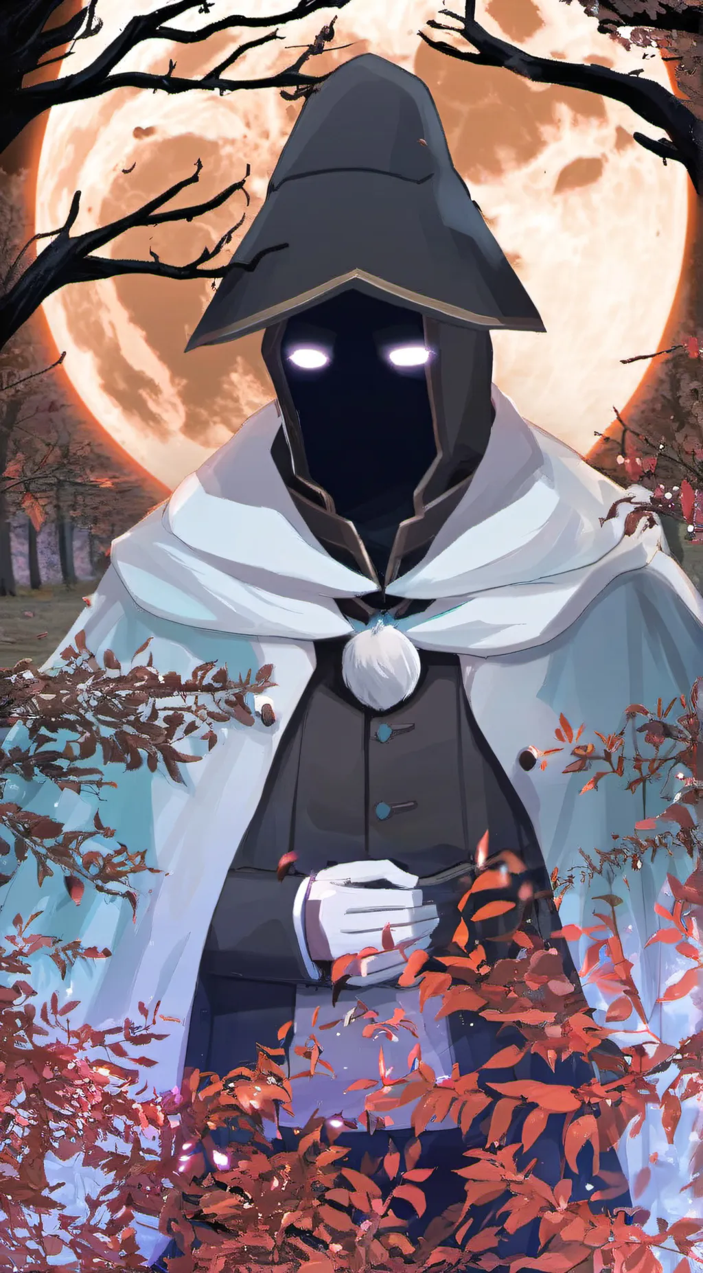 ai character: The Forest  background