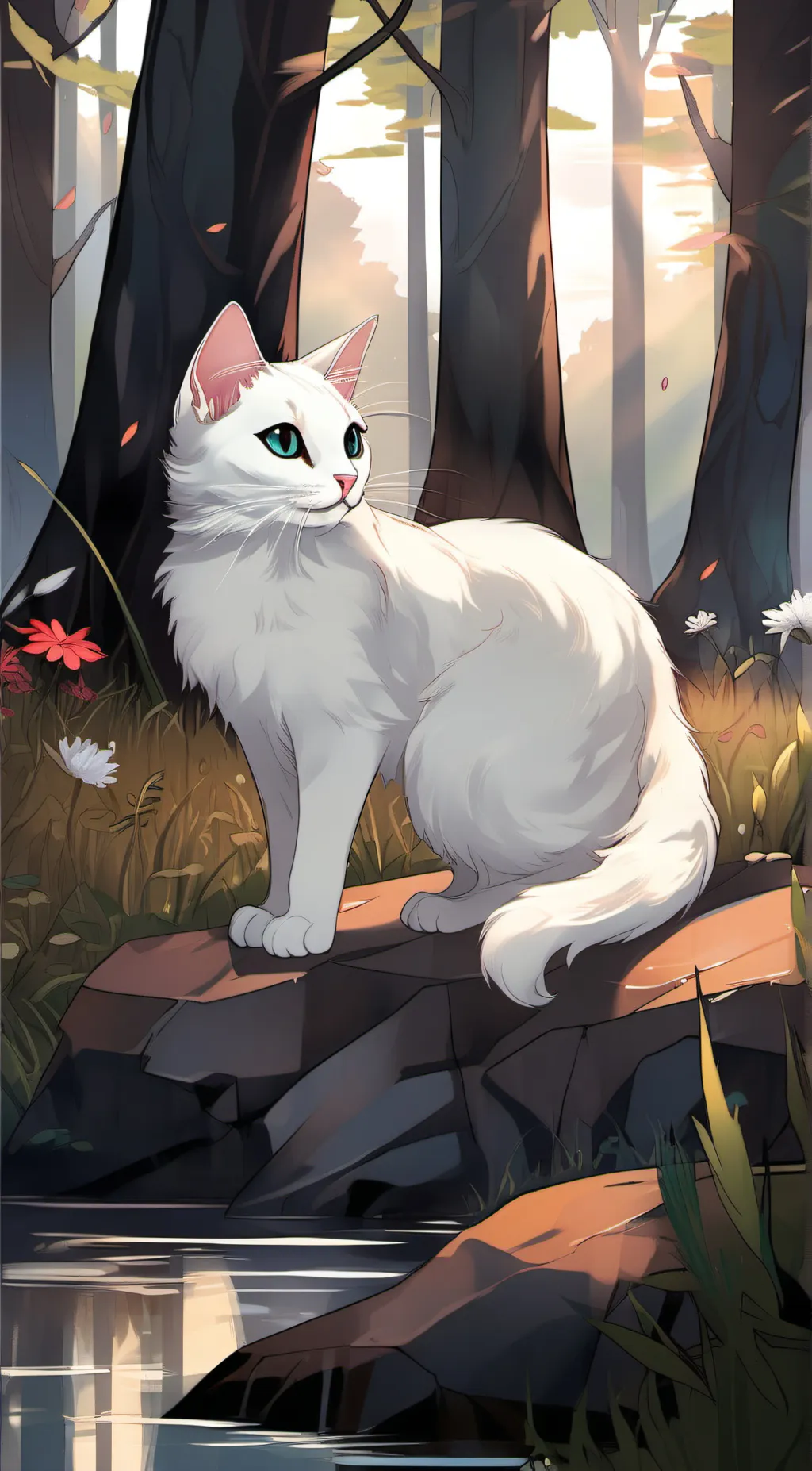 ai character: Catniss background