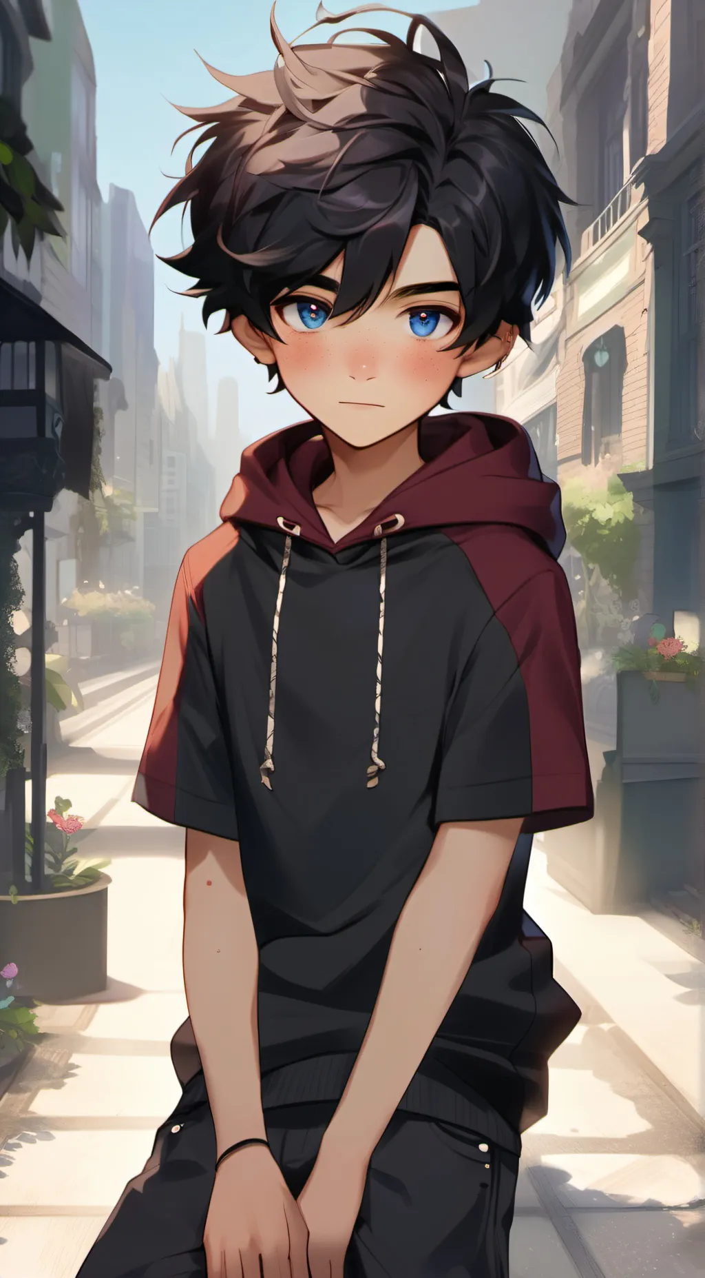 ai character: Charlie background