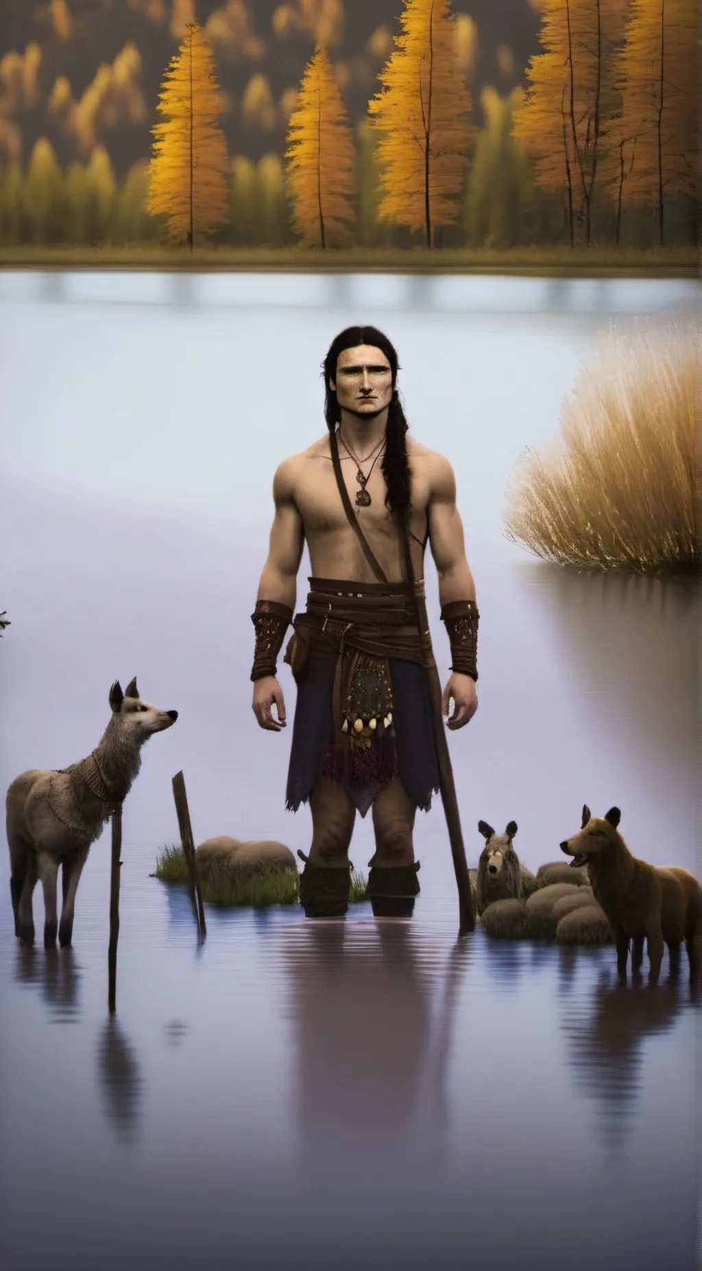 ai character: ÖziAm background