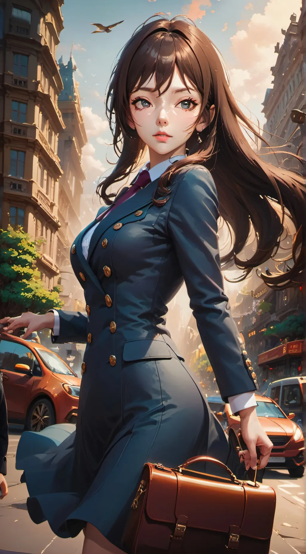 ai character: Yumi  background