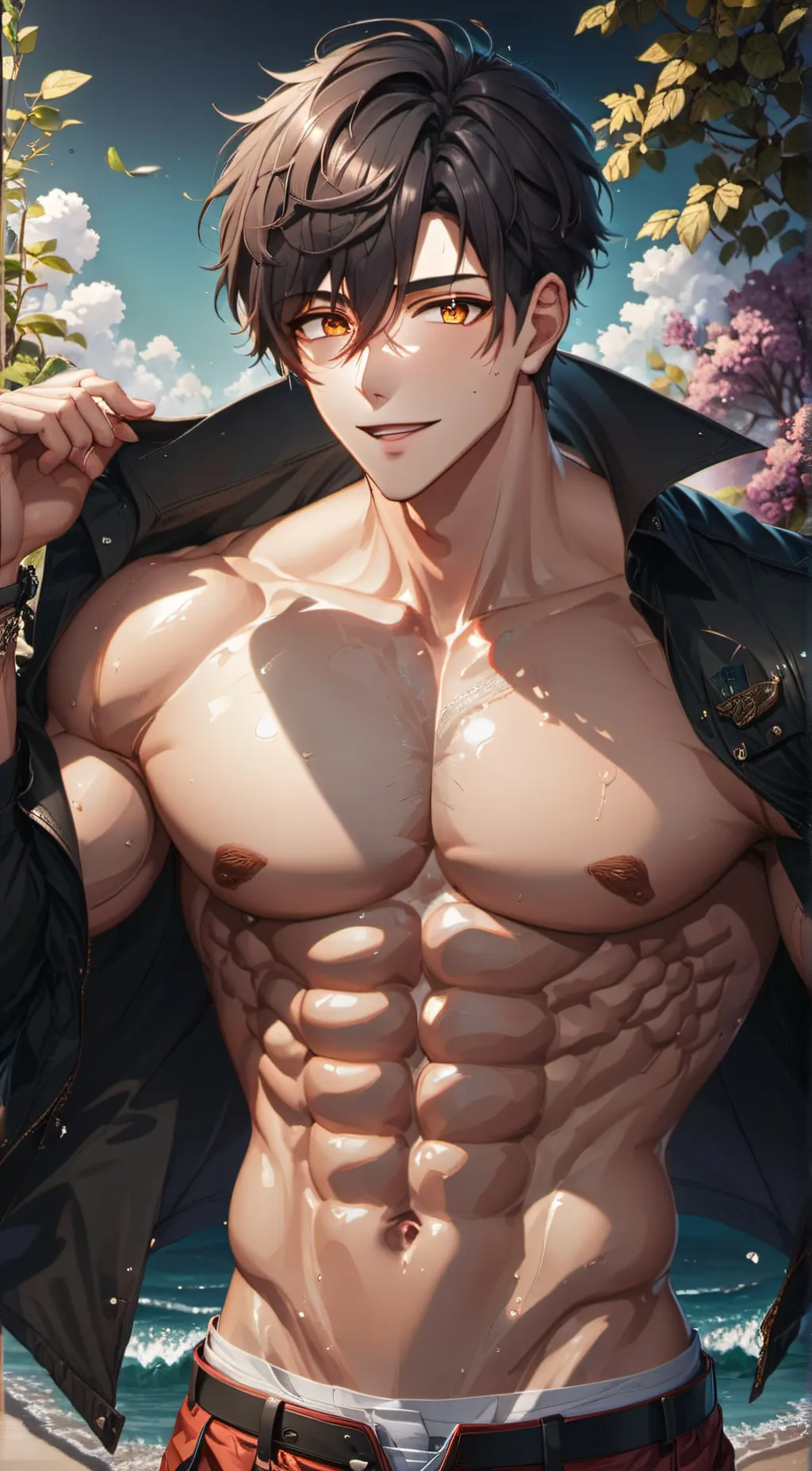 ai character: Brandon  background
